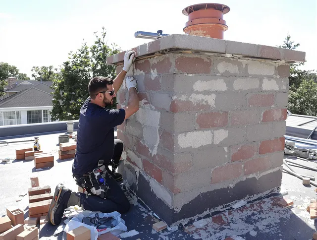 Advanced chimney repair process by Norton Chimney Sweep in Norton, MA